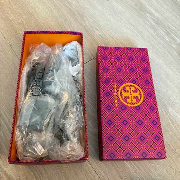 Tory Burch Navy and Black Sandals - Picture 6 of 6